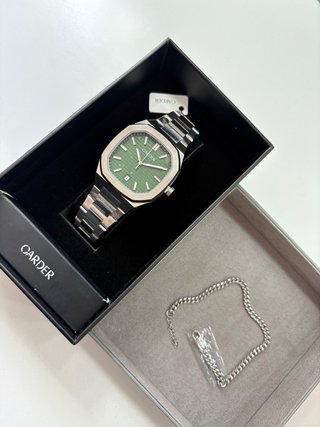 Reloj CARDER + Pulsera Nuevo Pack Regalo