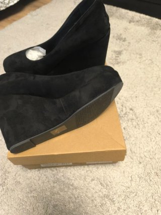 Zapatos de tacón negros talla 42