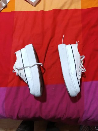 Bambas blancas verano. Como nuevas