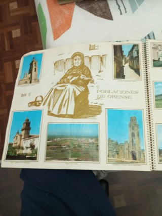 Álbum de cromos Las Bellezas de Galicia