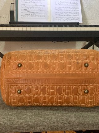 Bolso Carolina Herrera Marrón/Naranja