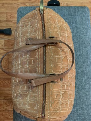 Bolso Carolina Herrera Marrón/Naranja