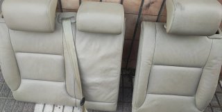 Asientos traseros Audi A3 8P cuero beige