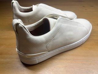 Zapatillas Zegna Blancas Piel