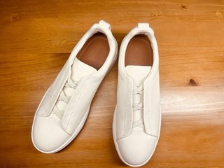 Zapatillas Zegna Blancas Piel