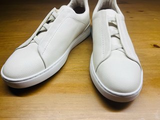 Zapatillas Zegna Blancas Piel