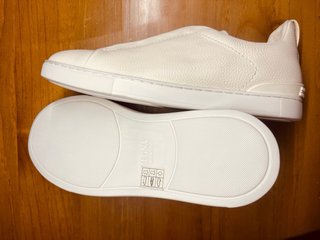 Zapatillas Zegna Blancas Piel