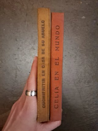 Dos libros de Elena Fortún (Cuchifritín y Celia)