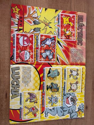 Álbum Cromos completo Pokémon Sticker Album Merlin
