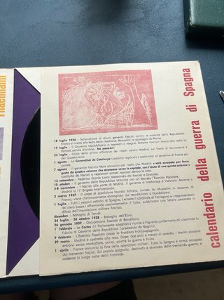 Vinilo Canti de Guerra di Spagna 1936-1939
