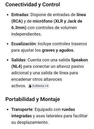 Altavoz Vonyx AP1500A 15 Activo