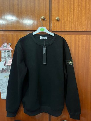Sudadera Stone Island Negra Talla M