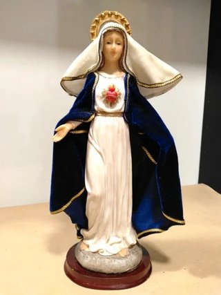 Figura Virgen Inmaculada Sagrado Corazón