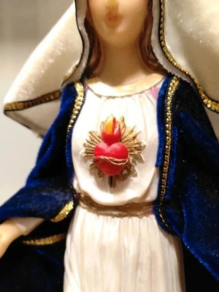 Figura Virgen Inmaculada Sagrado Corazón