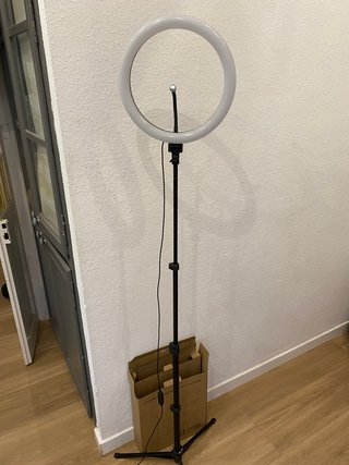 Aro de Luz Atumtek 12 + Trípode 1.6m