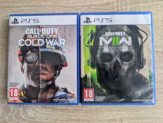 2 Giochi PS5: Call of Duty Black Ops Cold War e MW