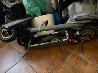 Patinete eléctrico gris 350w 36v