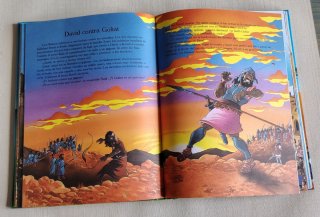 Biblia infantil ilustrada la historia más hermo...
