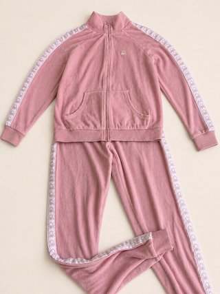 Chándal niña Benetton rosa talla 10/11 años