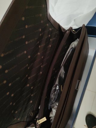 Borsa 24 ore vera pelle marrone