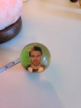 Palla rimbalzina con foto Alex Del Piero Juventus