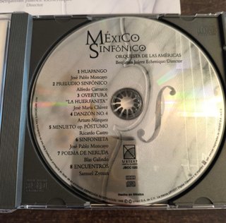 MÉXICO SINFÓNICO CD Orquesta de las Américas