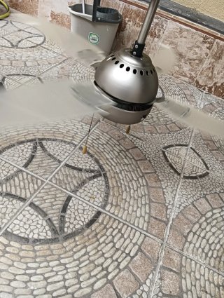 Ventilador de techo con control remoto