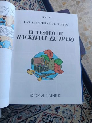 Aventuras de Tintin 8 Fascículos encuadernados.