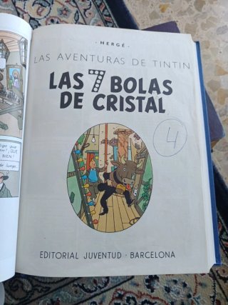 Aventuras de Tintin 8 Fascículos encuadernados.