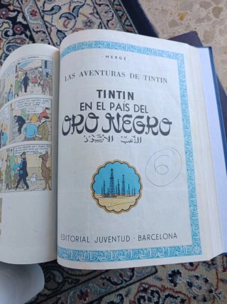 Aventuras de Tintin 8 Fascículos encuadernados.