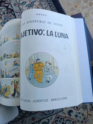 Aventuras de Tintin 8 Fascículos encuadernados.