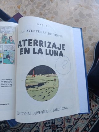 Aventuras de Tintin 8 Fascículos encuadernados.