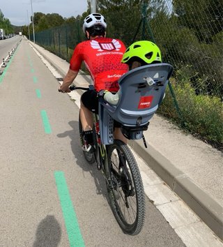 Hamax Sillita Bici Azul