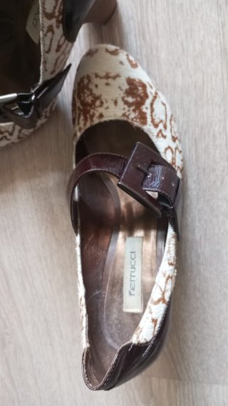 Zapatos Ferrucci Mujer Beige y Marrón