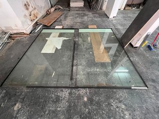 Ventanal fijo 2,35x2,90 con doble cristal