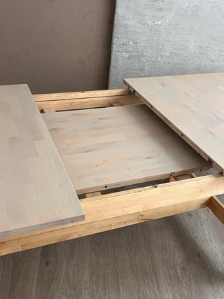 Mesa extensible madera Ikea 210 cm. NO ENVIO