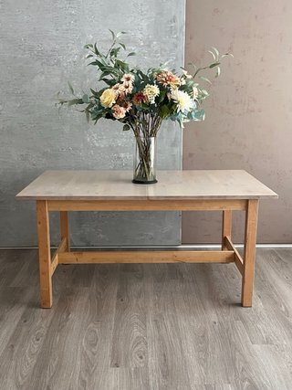 Mesa extensible madera Ikea 210 cm. NO ENVIO
