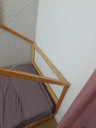 Cama casita madera infantil Vertbaudet