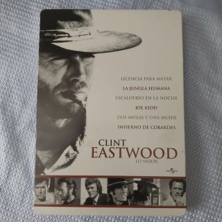 DVD CAJA METÁLICA Clint Eastwood LO MEJOR