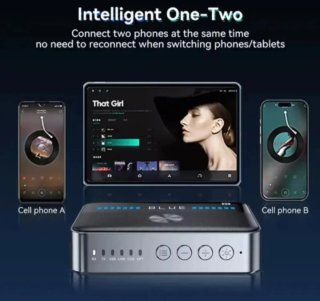 Receptor Transmisor Bluetooth 6.0 KEBIDU M13 + DAC