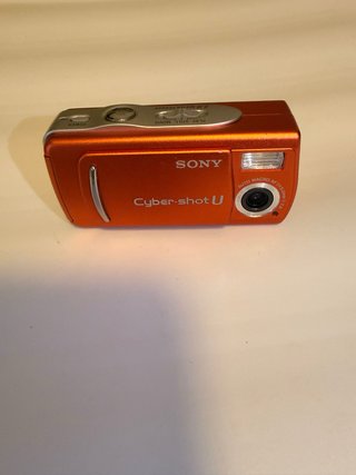 Sony Cyber-Shot DSC-U20 Naranja Vintage Japón de Segunda mano por
