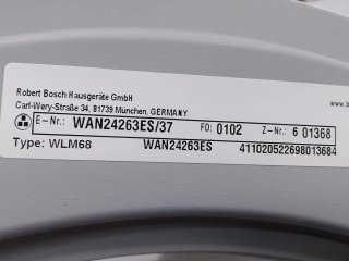 Lavadora Bosch 7 kg EcoSilence Drive