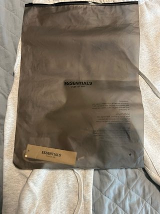 Pantaloni Essentials Fear of God Grigio