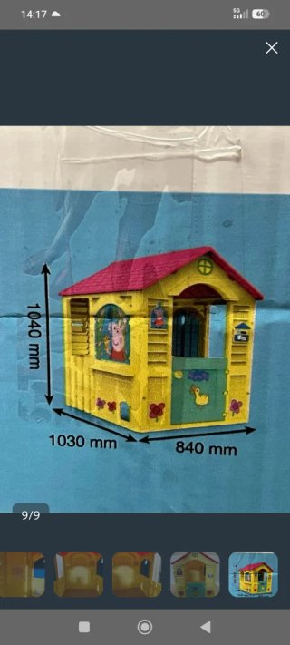 Casita Jardín Peppa Pig