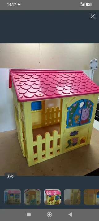 Casita Jardín Peppa Pig