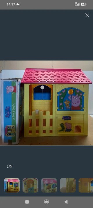 Casita Jardín Peppa Pig