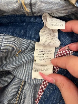 Salopette Benetton Jeans - 46 - Blu - Come Nuovo