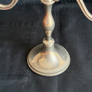 Set 2 Candelabri Argentati