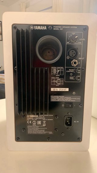 Altavoces monitores de estudio Yamaha HS7 Blancos