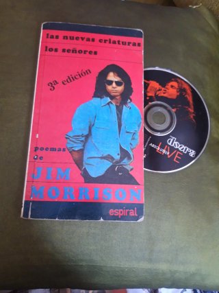 Lote CD The Doors Live y Libro Jim Morrison